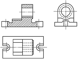 鈑金加工剖視圖怎樣理解，剖視工程圖怎么看