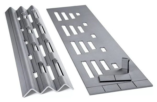 如果零件沿折彎程序未考慮的折彎角度有切口，或者被折彎的材料與程序不完全匹配，則仍然可以通過(guò)動(dòng)態(tài)凸度實(shí)現(xiàn)沿零件的一致角度