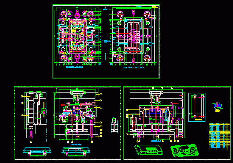 五金沖壓模具工程圖