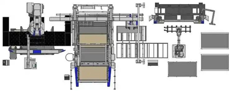圖6 沖床與自動(dòng)分揀料庫(kù)單元獨(dú)立全自動(dòng)分揀運(yùn)行模式