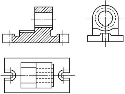鈑金加工剖視圖怎樣理解，剖視工程圖怎么看